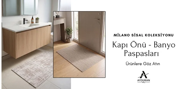 Kapı Önü Banyo Paspas