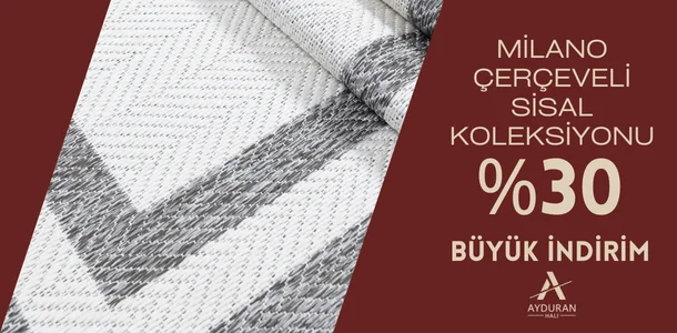 Milano Çerçeveli Sisal